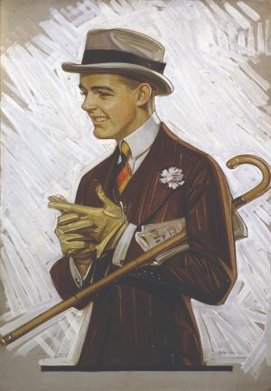imgi_47_Leyendecker_Arrow+Ad+Man+with+Cane+and+Gloves